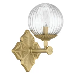 Manet Clear Bath Sconce - 1 Light
