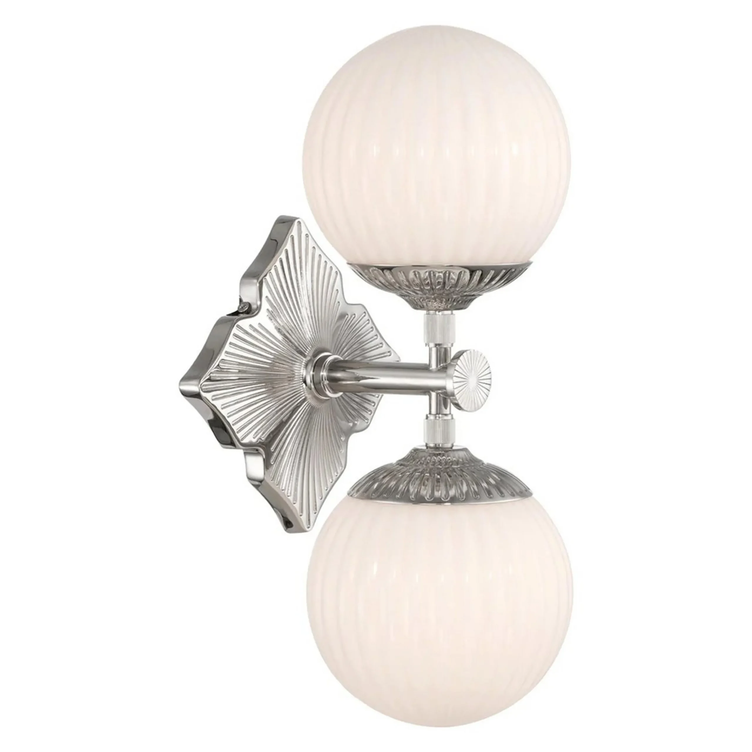 Manet Opal Bath Sconce - 2 Light