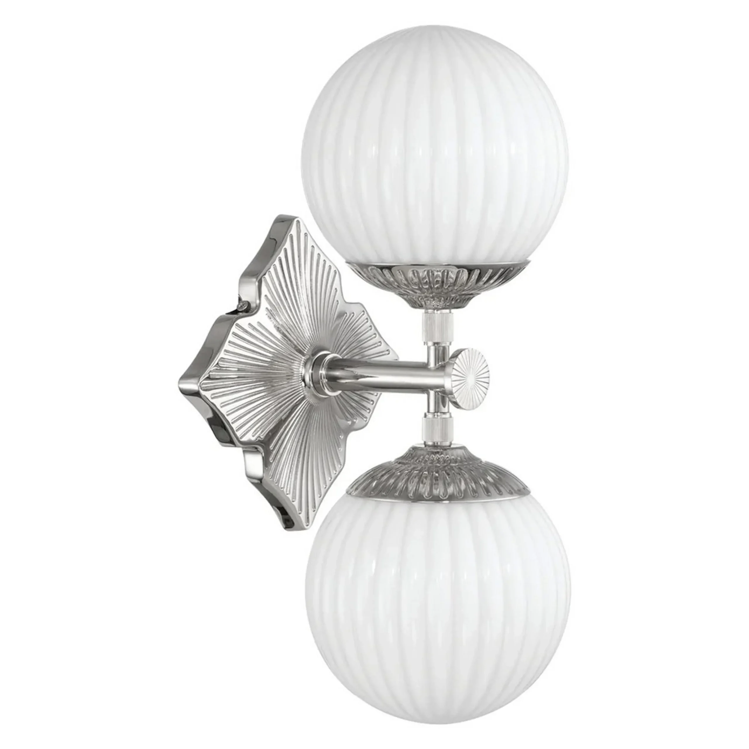 Manet Opal Bath Sconce - 2 Light