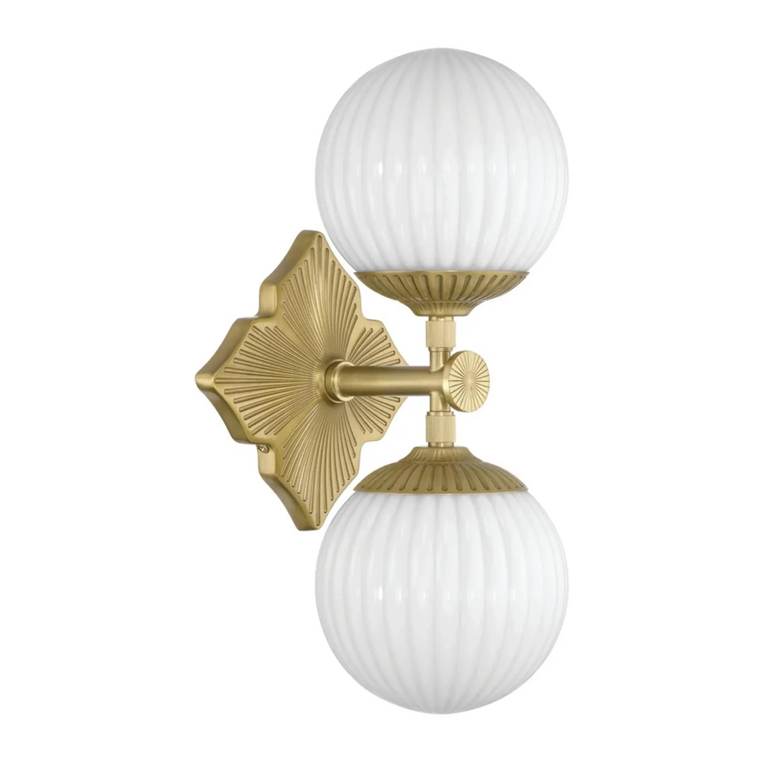 Manet Opal Bath Sconce - 2 Light