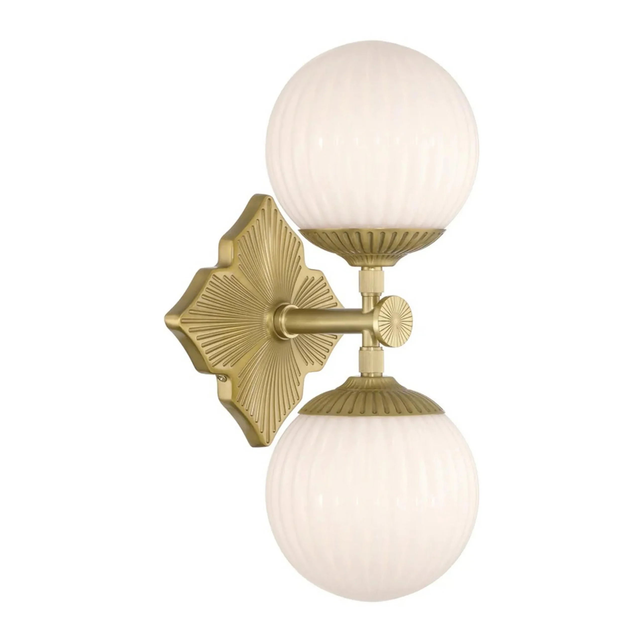 Manet Opal Bath Sconce - 2 Light
