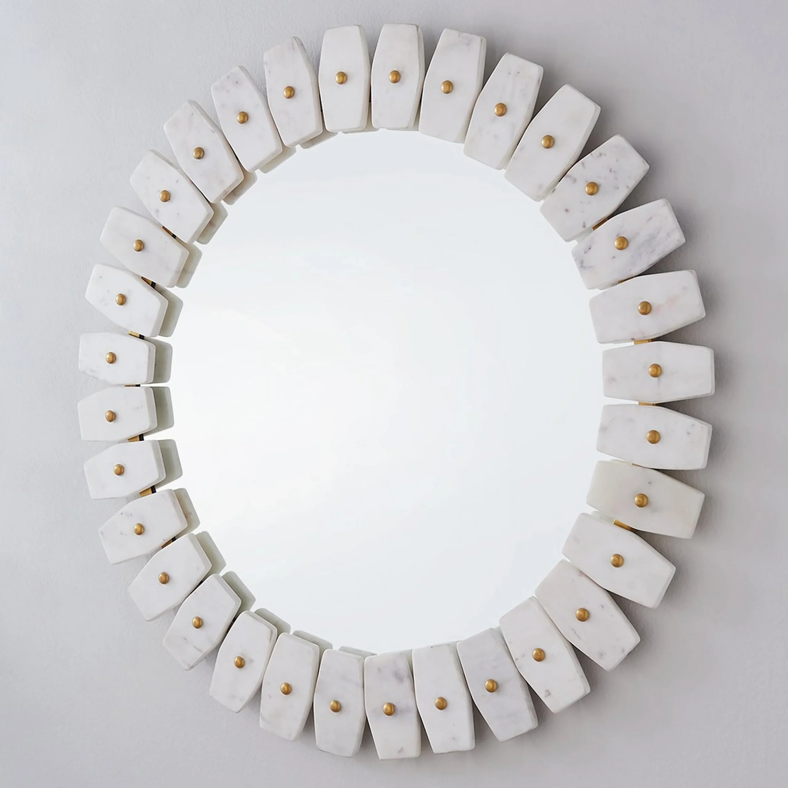 Marble Domino Mirror