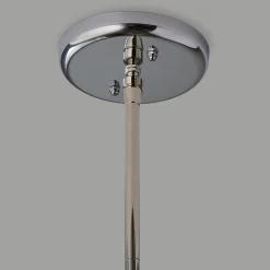 Marbled Glass Cylinder Pendant