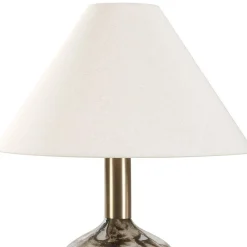 Marbled Mocha Table Lamp