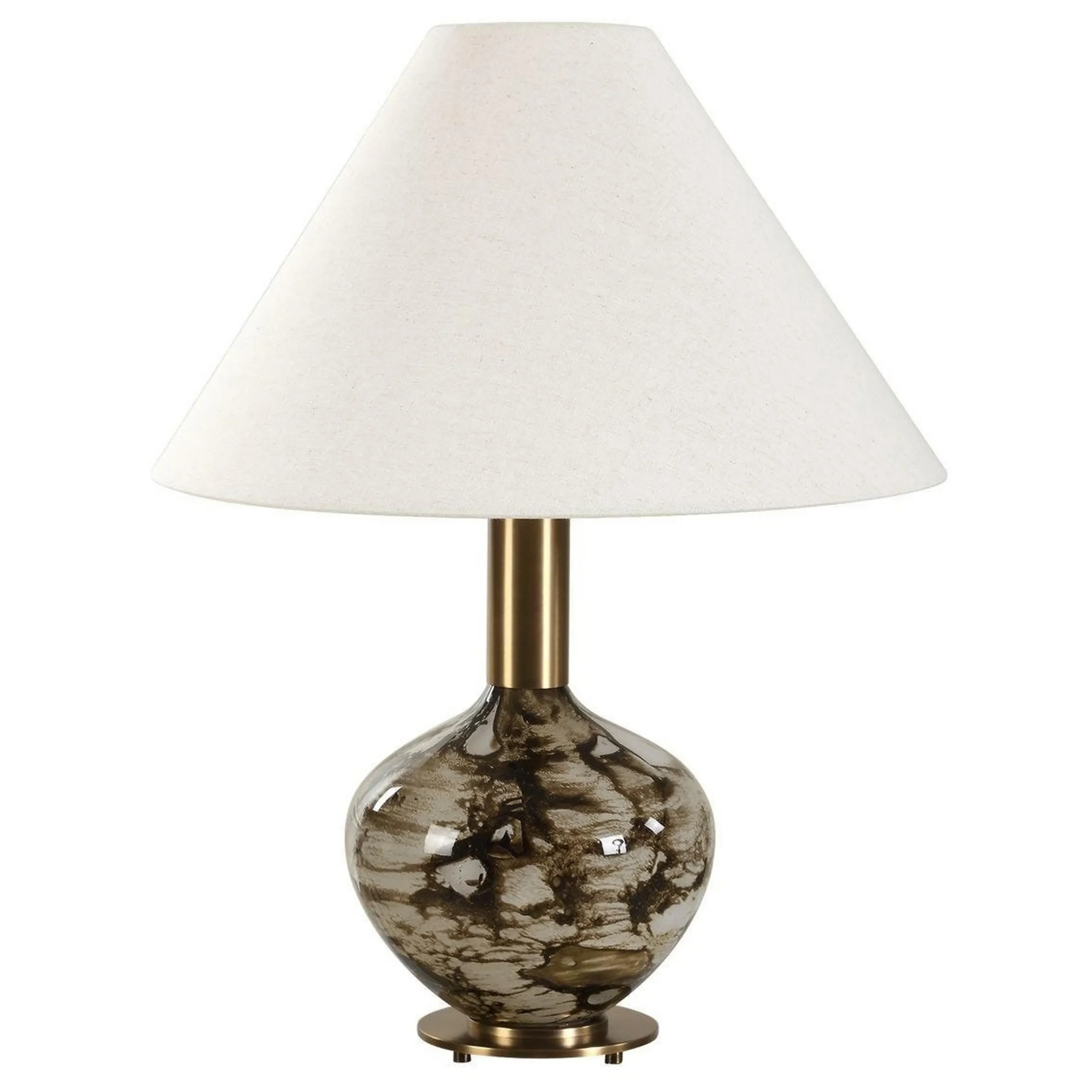 Marbled Mocha Table Lamp