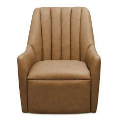 Marisol Swivel Chair - Leather