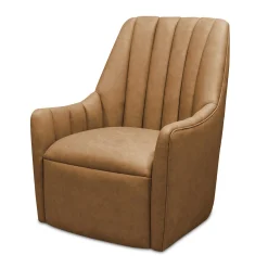 Marisol Swivel Chair - Leather