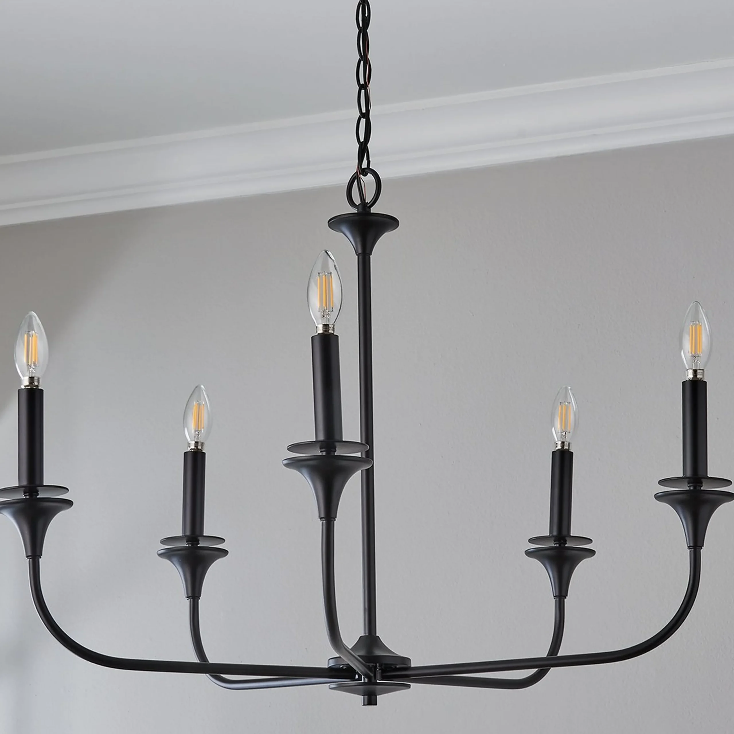 Mayhue Chandelier - 5 Light