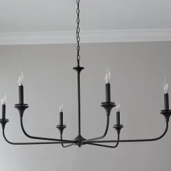 Mayhue Chandelier - 6 Light