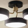 Mellifluous LED Semi-Flush Ceiling Light - 3 Light