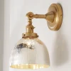 Mercury Glass Dome Single Swivel Swing Arm