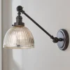 Mercury Glass Dome Swivel Swing Arm