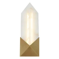 Merx Alabaster LED Bath Sconce