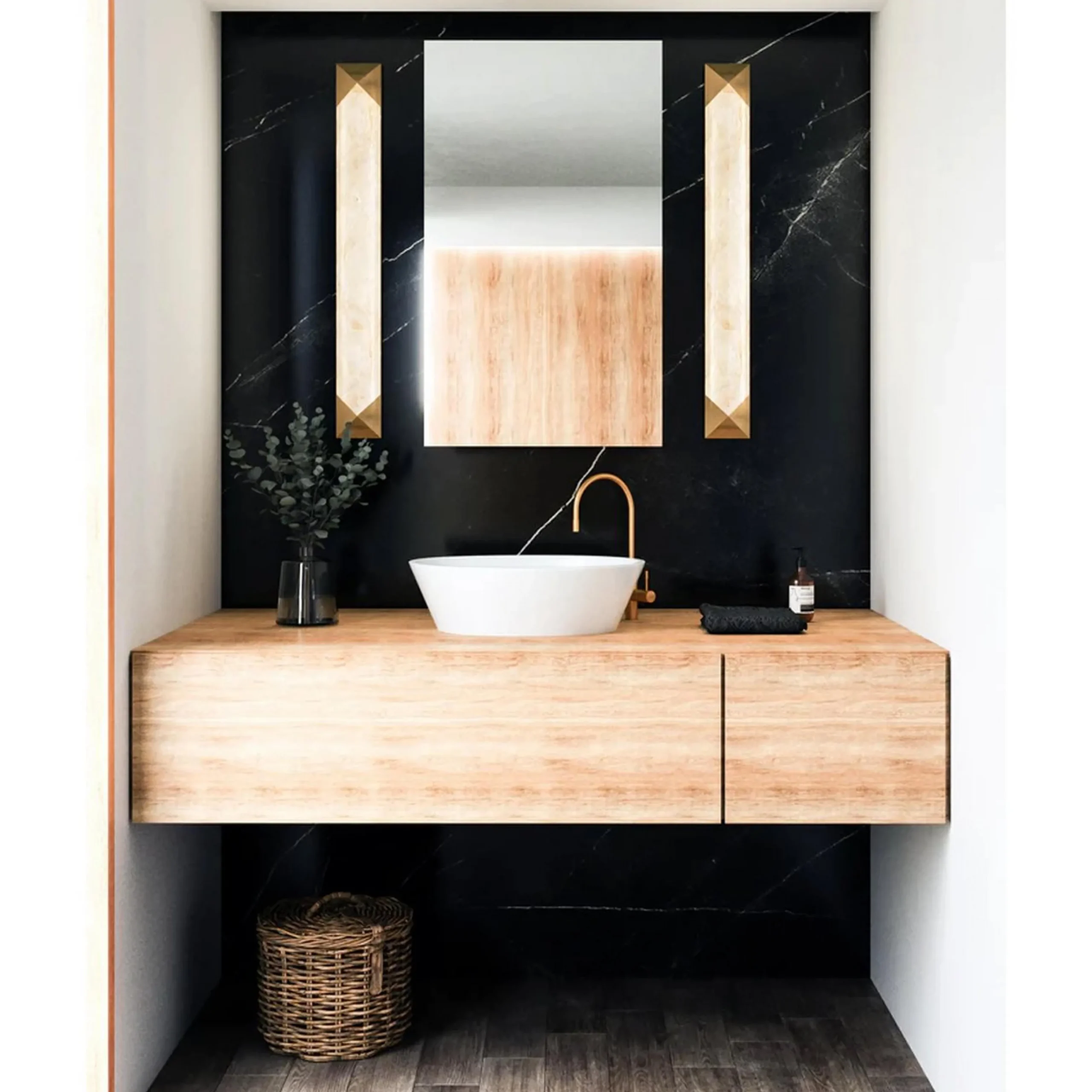 Merx Alabaster LED Vanity Light