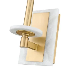 Mestra Alabaster Bath Sconce