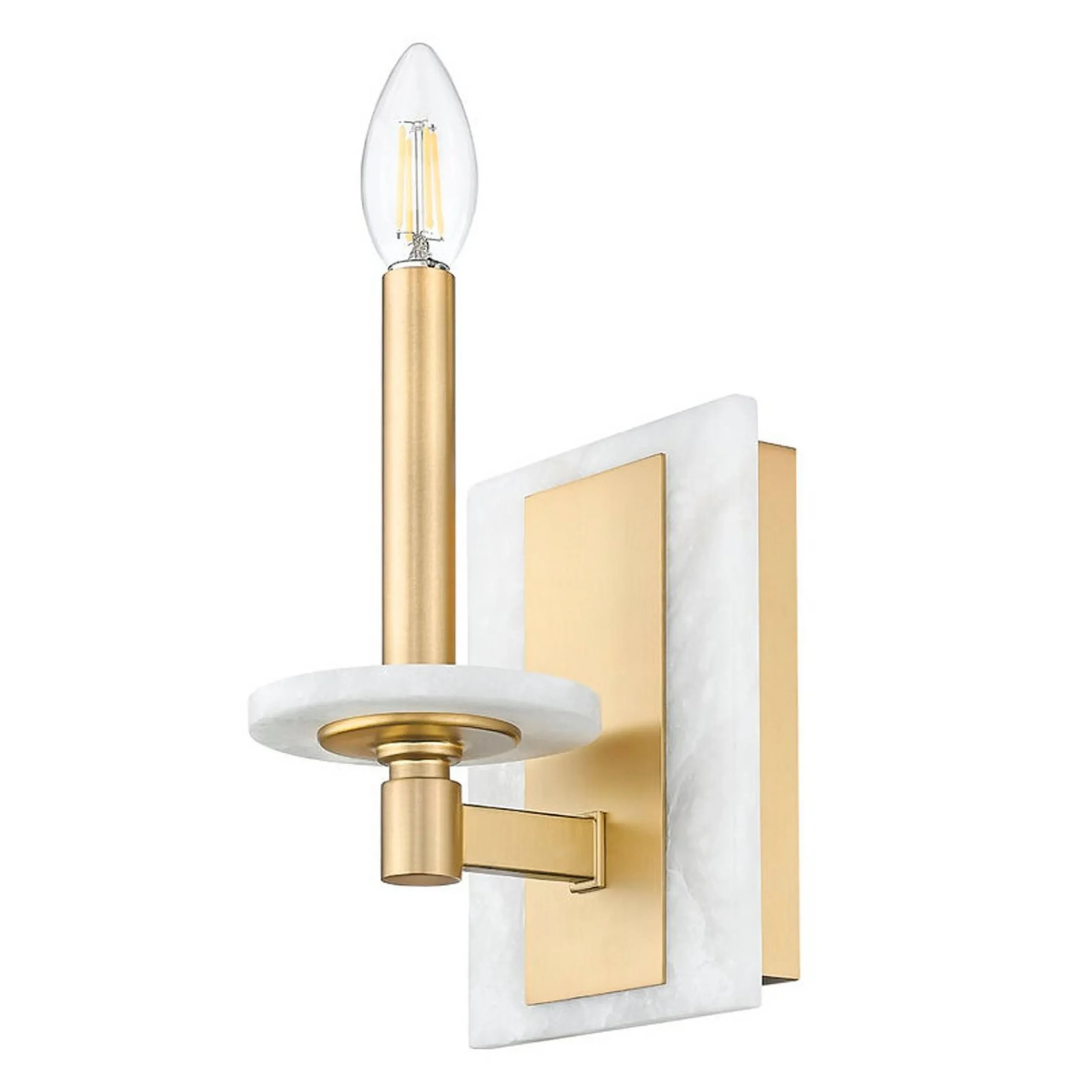 Mestra Alabaster Bath Sconce