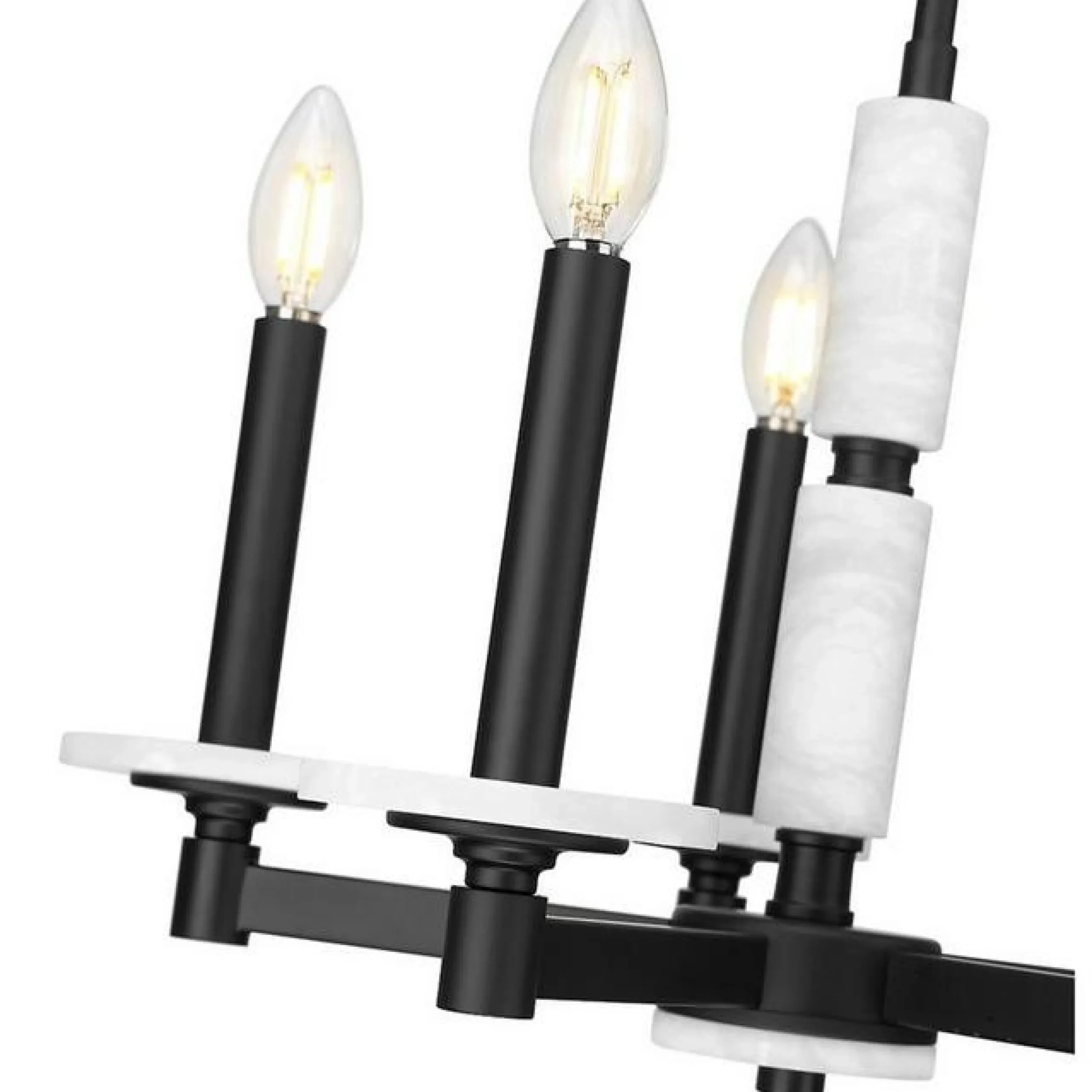 Mestra Alabaster Chandelier - 5 Light
