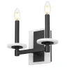 Mestra Alabaster Double Bath Sconce