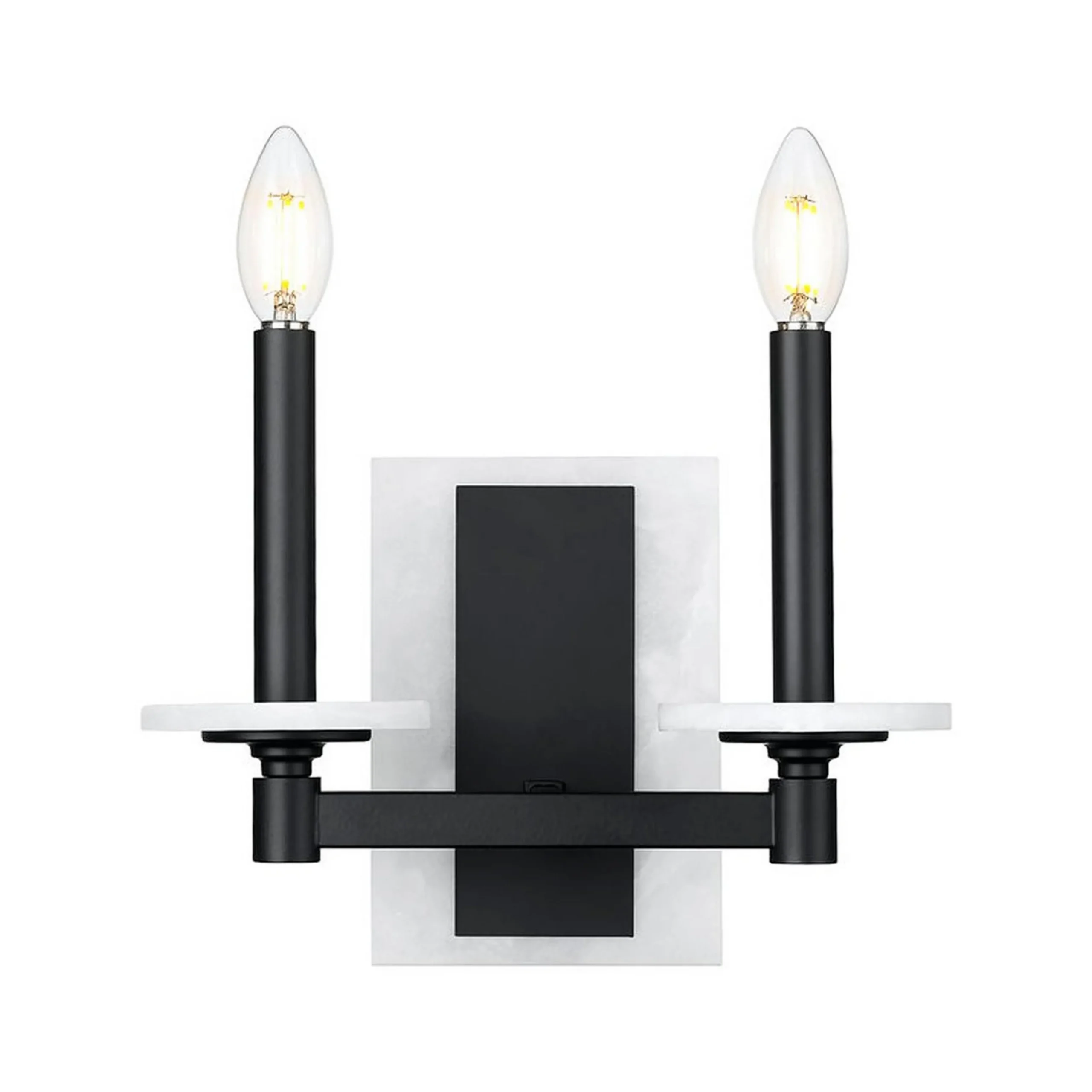 Mestra Alabaster Double Bath Sconce