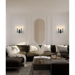 Mestra Alabaster Double Bath Sconce