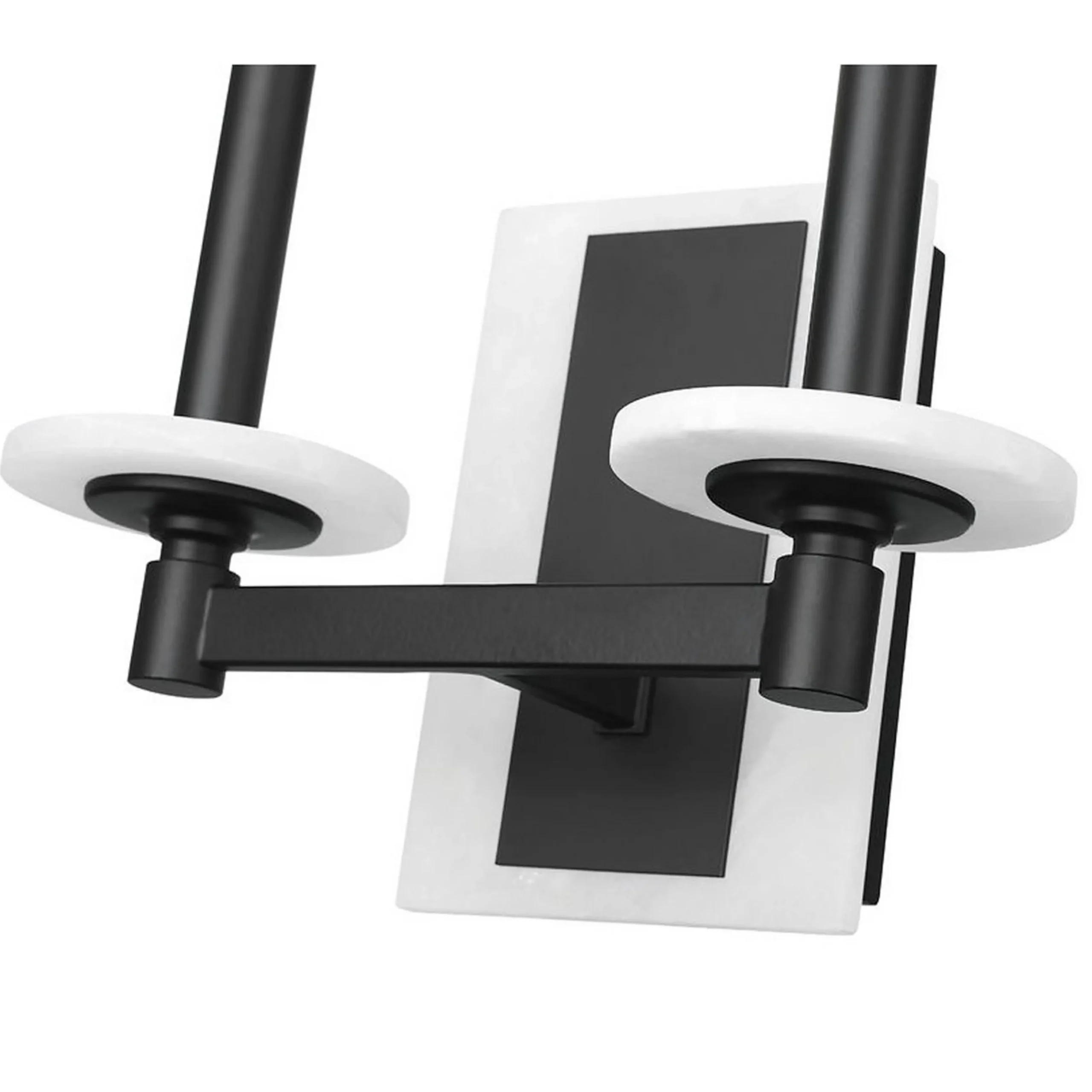 Mestra Alabaster Double Bath Sconce