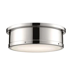 Metal Drum Ceiling Light