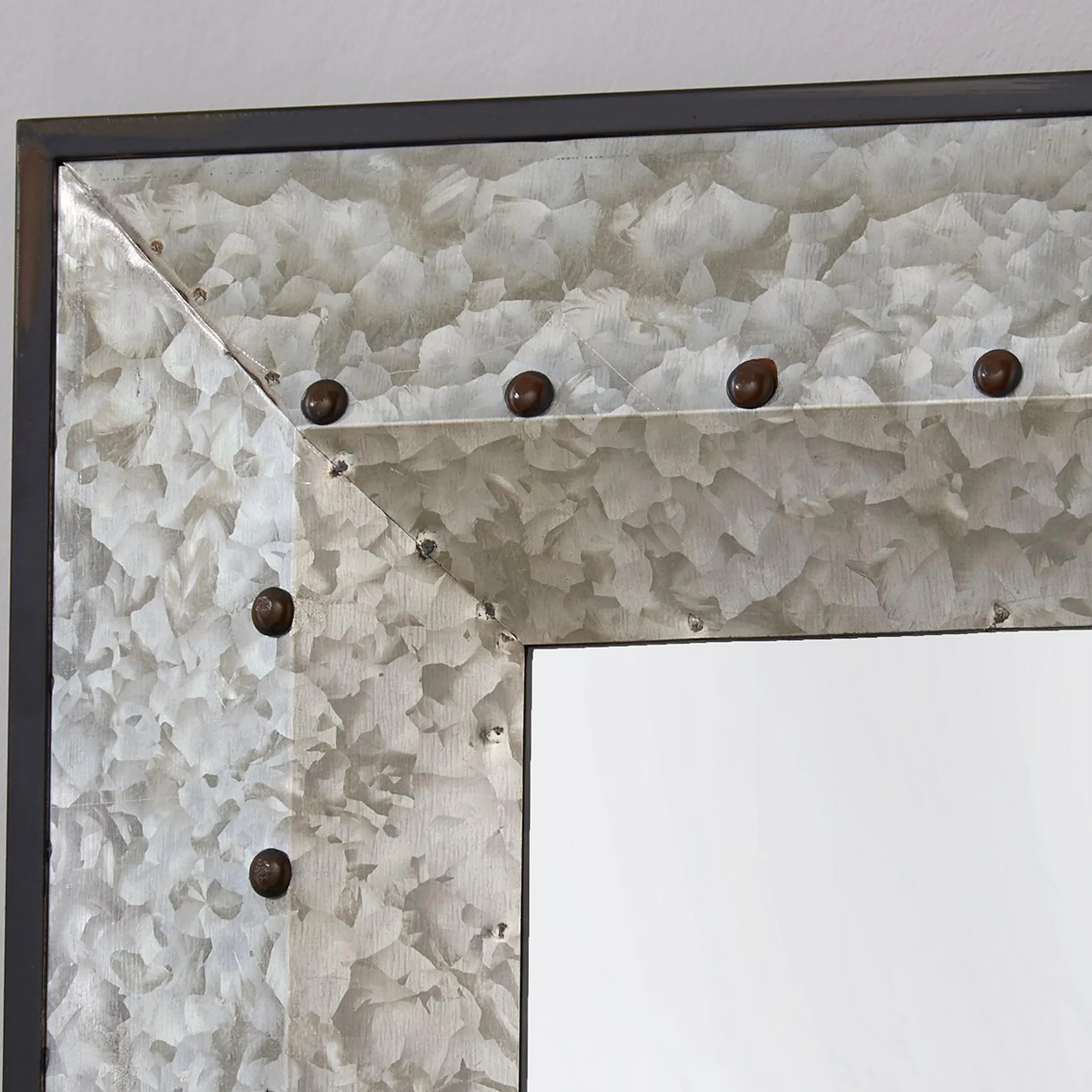 Metal Industrial Rivet Mirror
