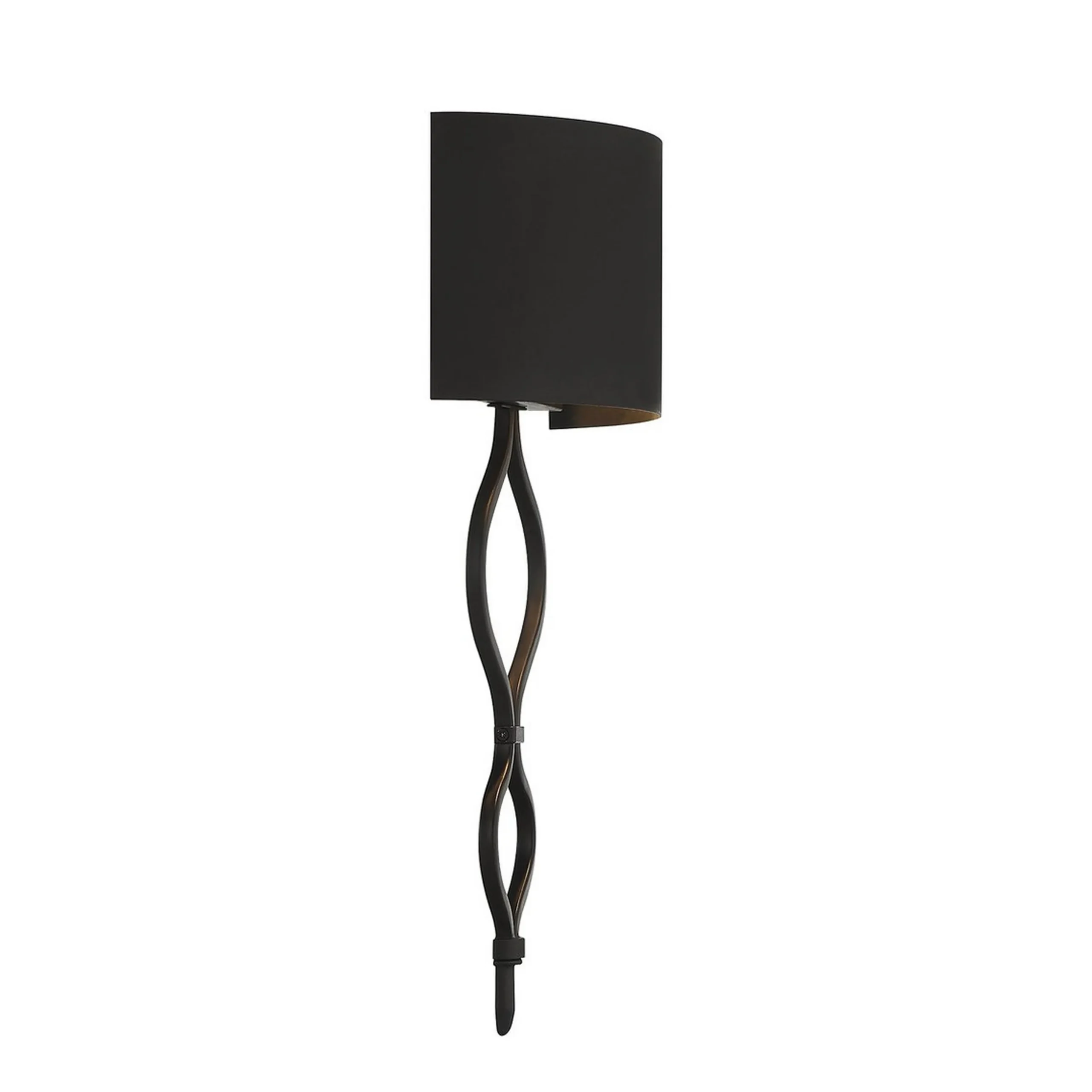 Metal Shade Teardrop Sconce