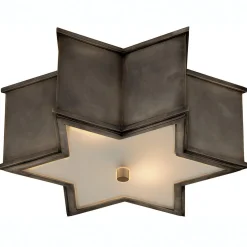 Metal Star Ceiling Light