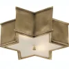 Metal Star Ceiling Light
