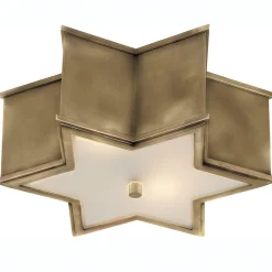 Metal Star Ceiling Light