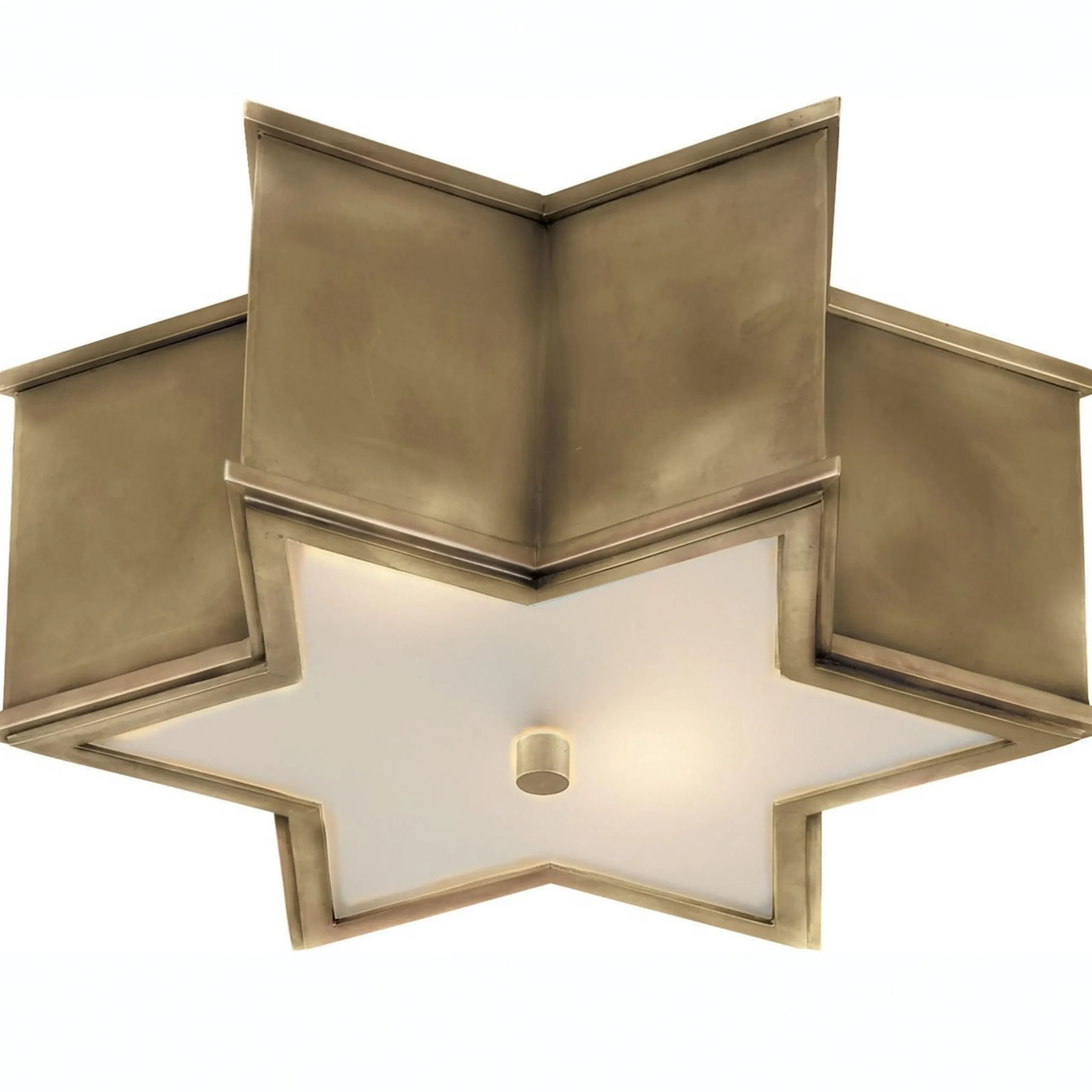 Metal Star Ceiling Light