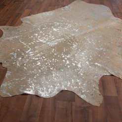 Metallic Cowhide Rug