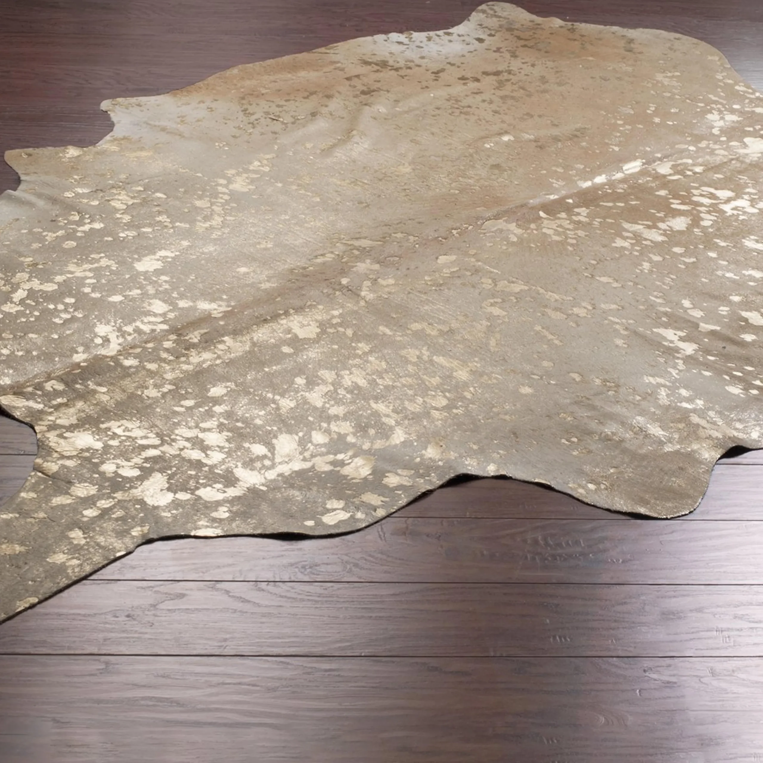 Metallic Cowhide Rug