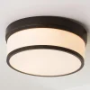 Metallic Banded Drum Ceiling Light - 3 Light