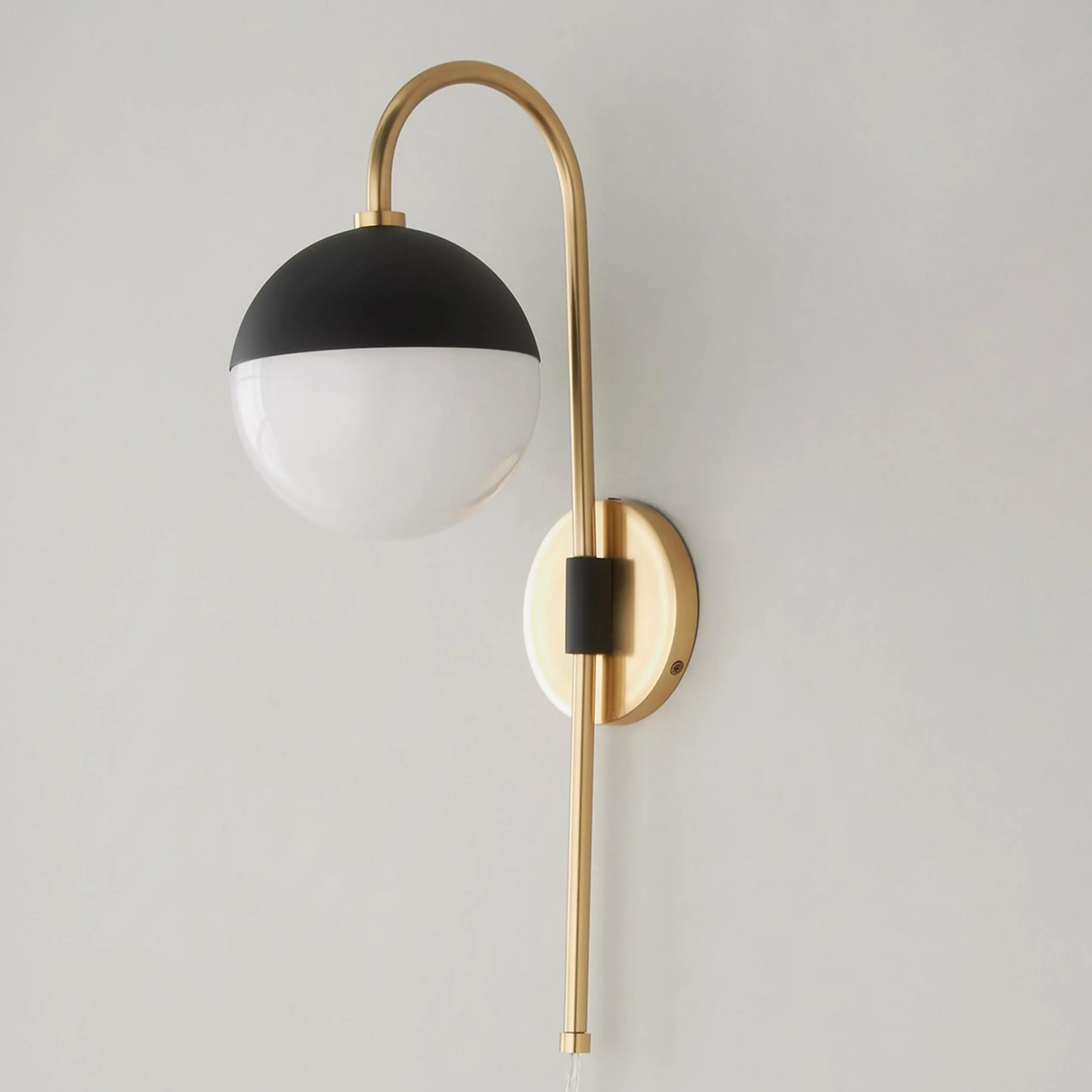 Mid-Century Globe Adjustable Swing Arm
