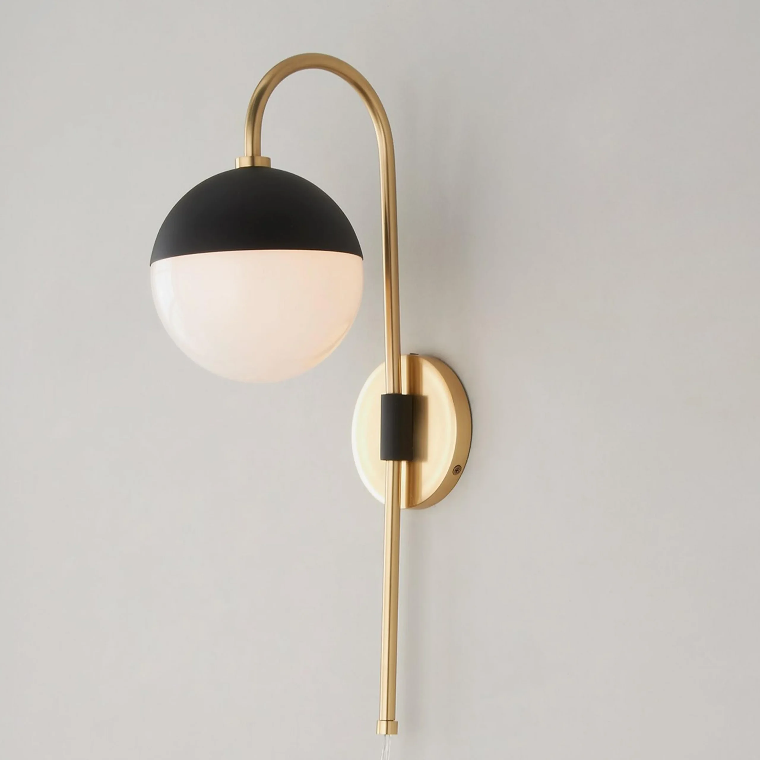 Mid-Century Globe Adjustable Swing Arm