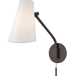 Mid-Century Modern Cone Shade Swing Arm