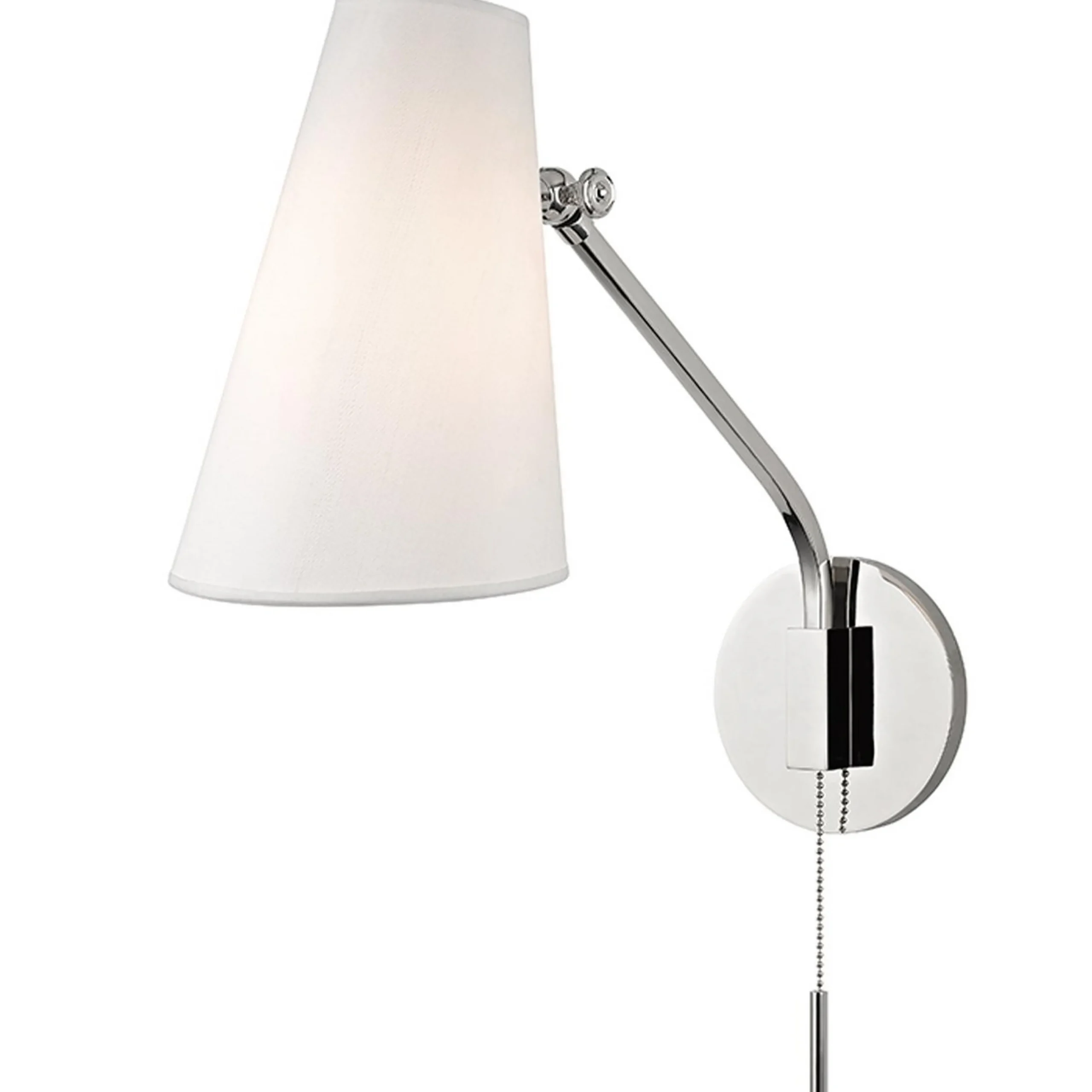 Mid-Century Modern Cone Shade Swing Arm