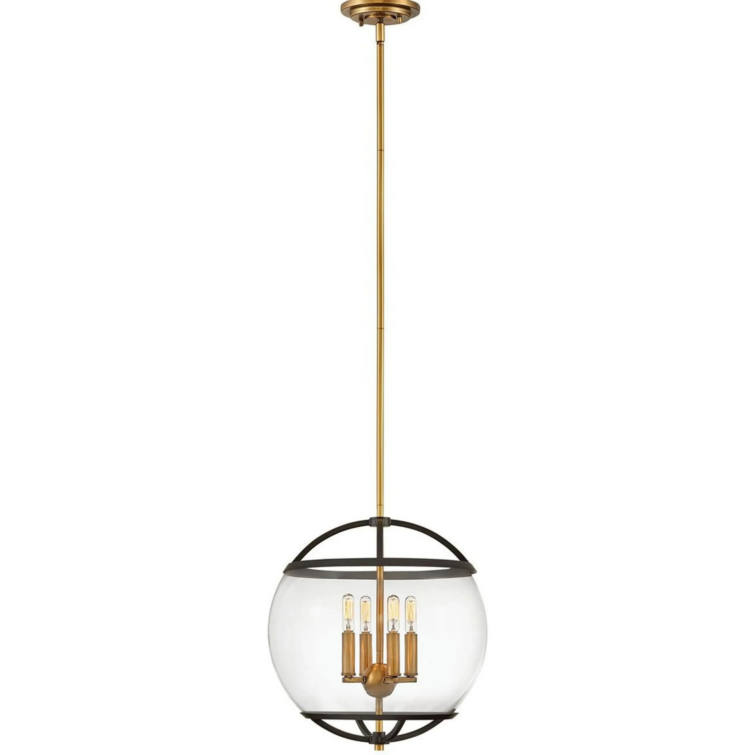 Mid-Century Orb Chandelier