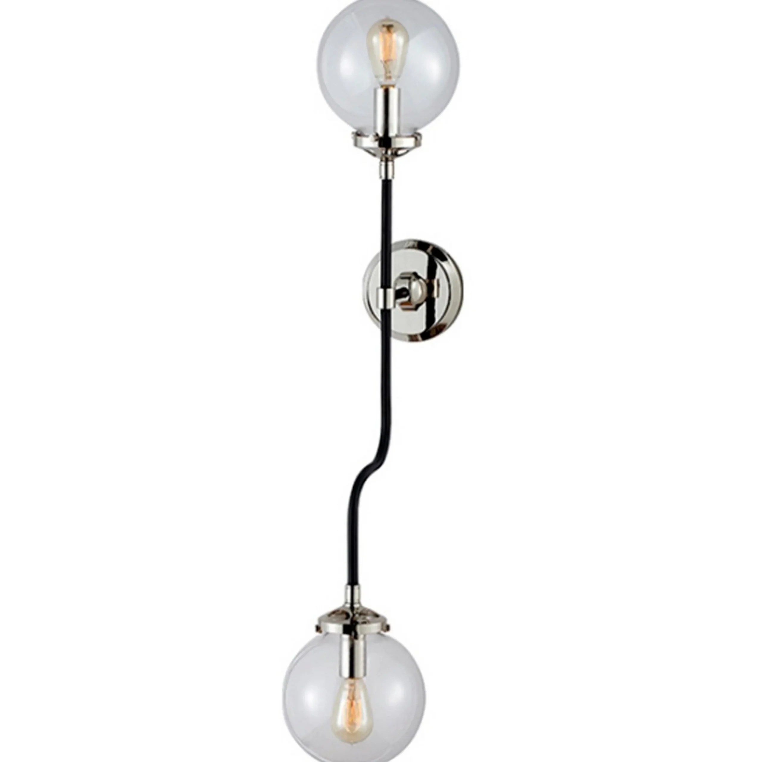 Mid-Century Parlor Double Sconce