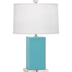 Minimal Ceramic Column Table Lamp - Small