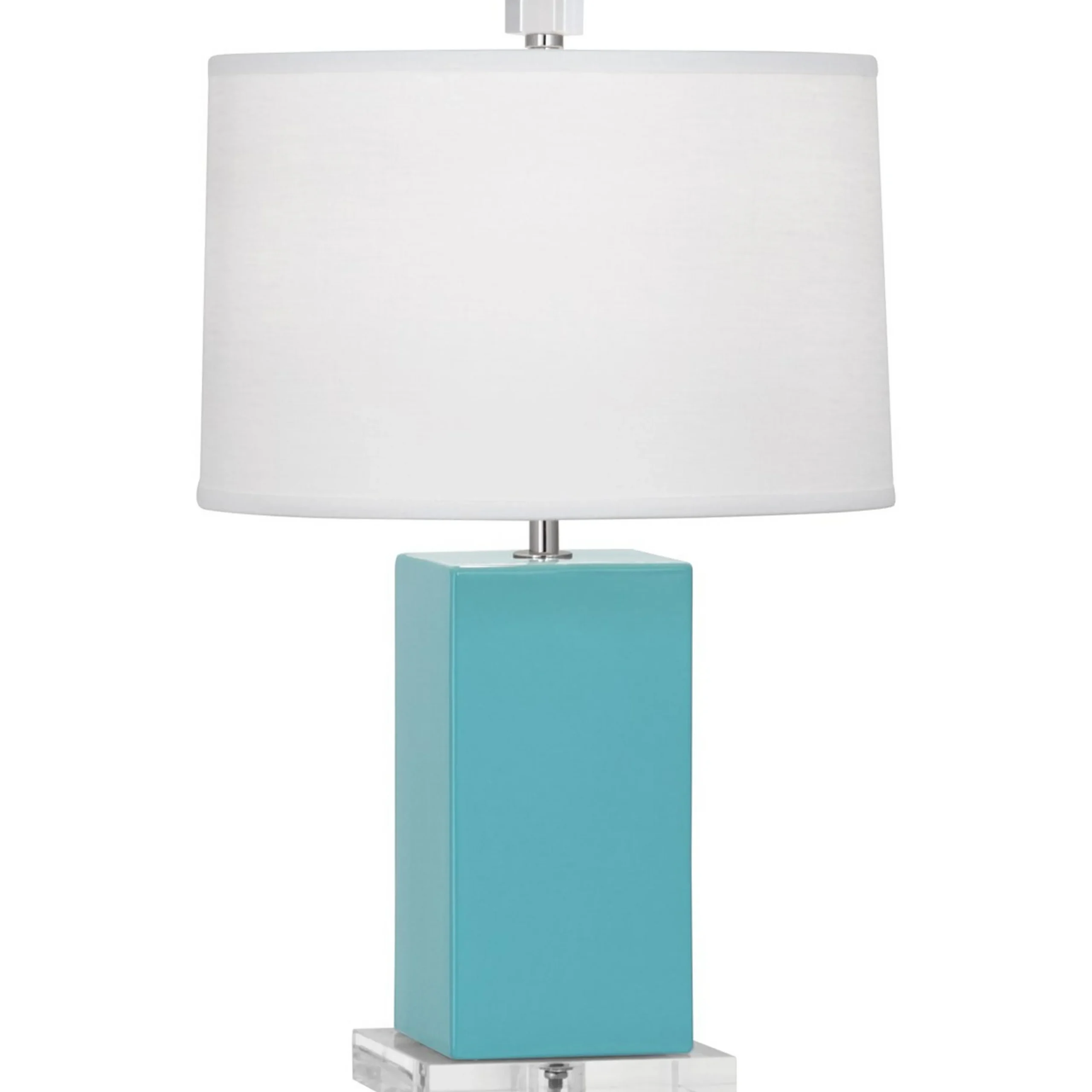 Minimal Ceramic Column Table Lamp - Small