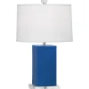 Minimal Ceramic Column Table Lamp - Small