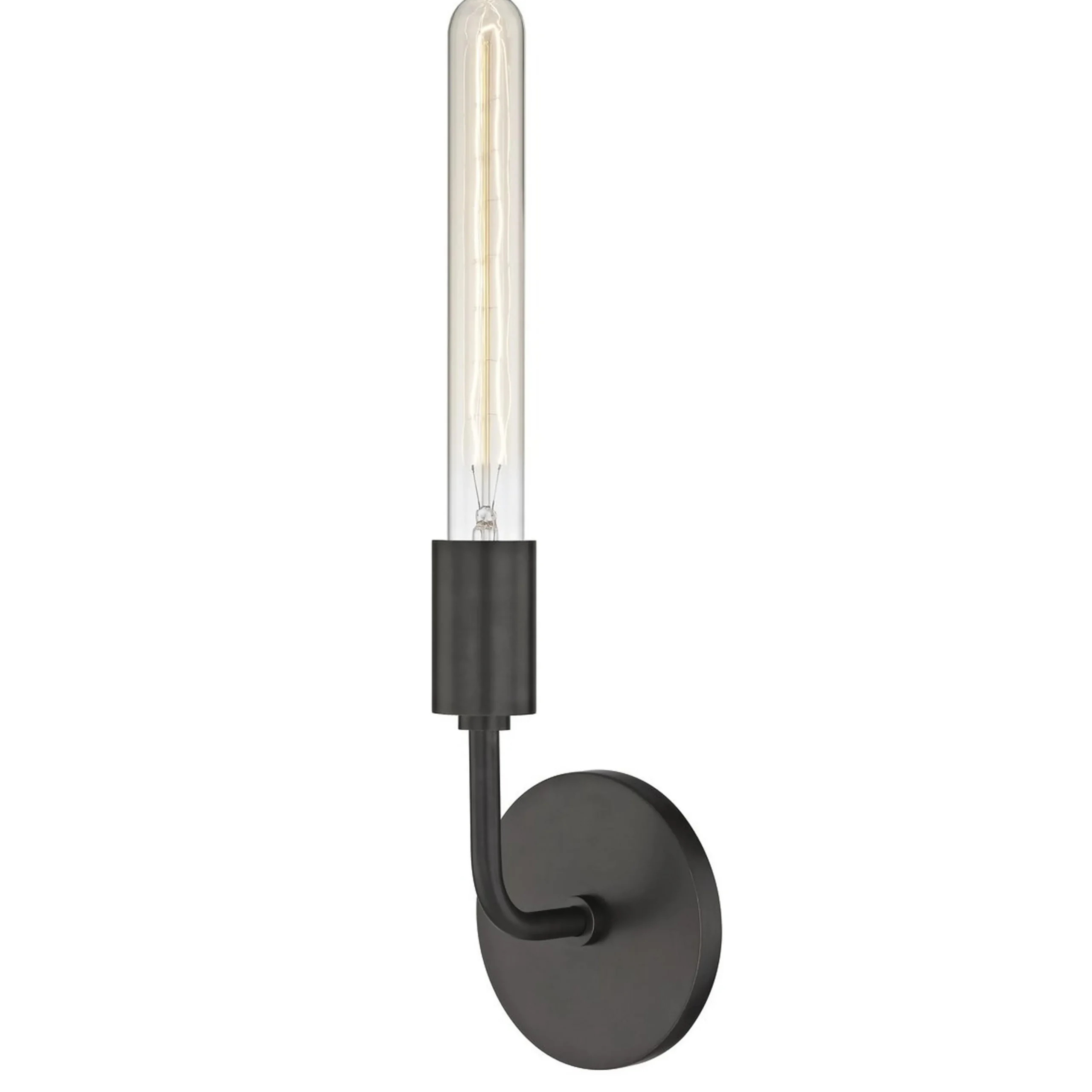 Minimalist Exposed Bulb Sconce - 1 Light