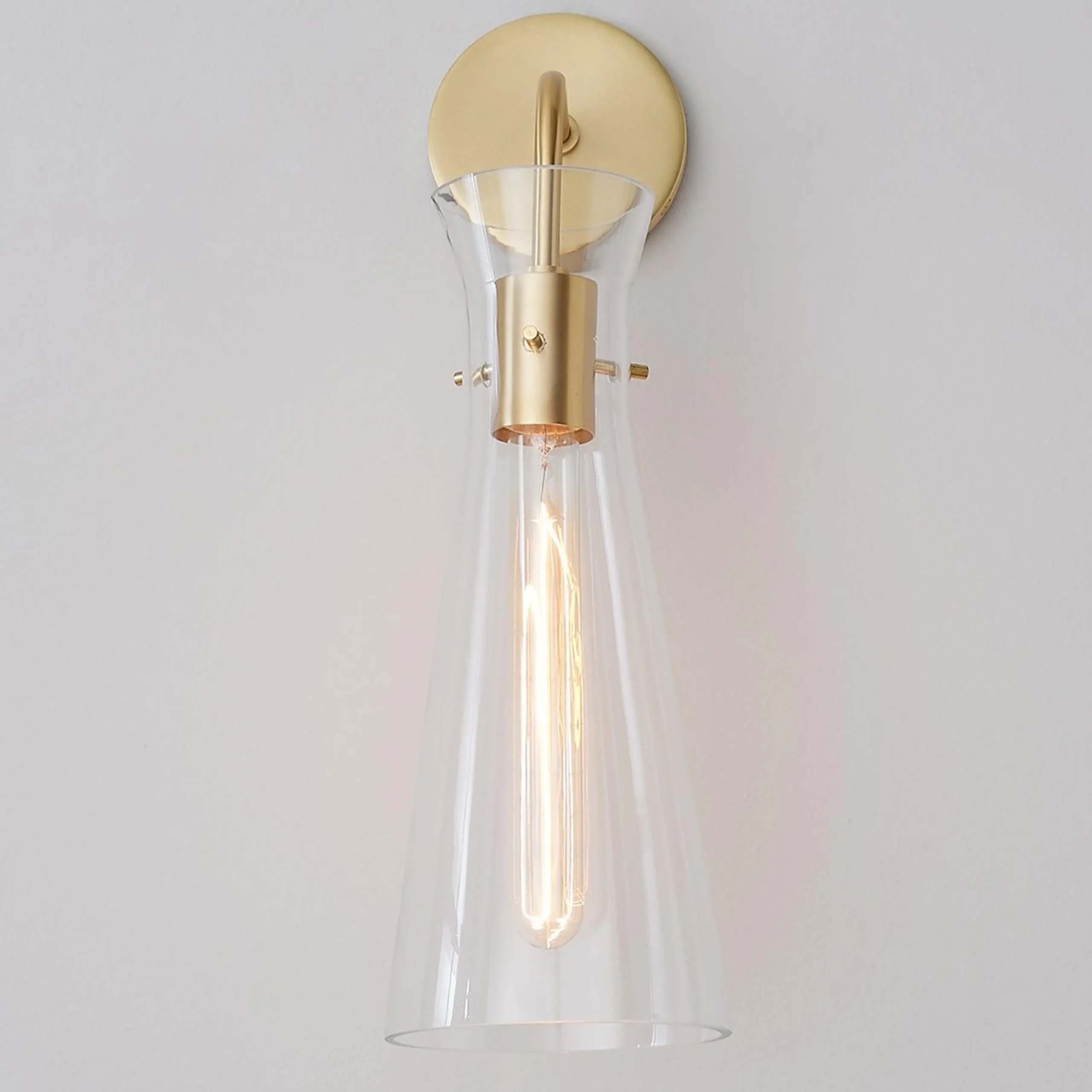 Minimalist Flare Sconce