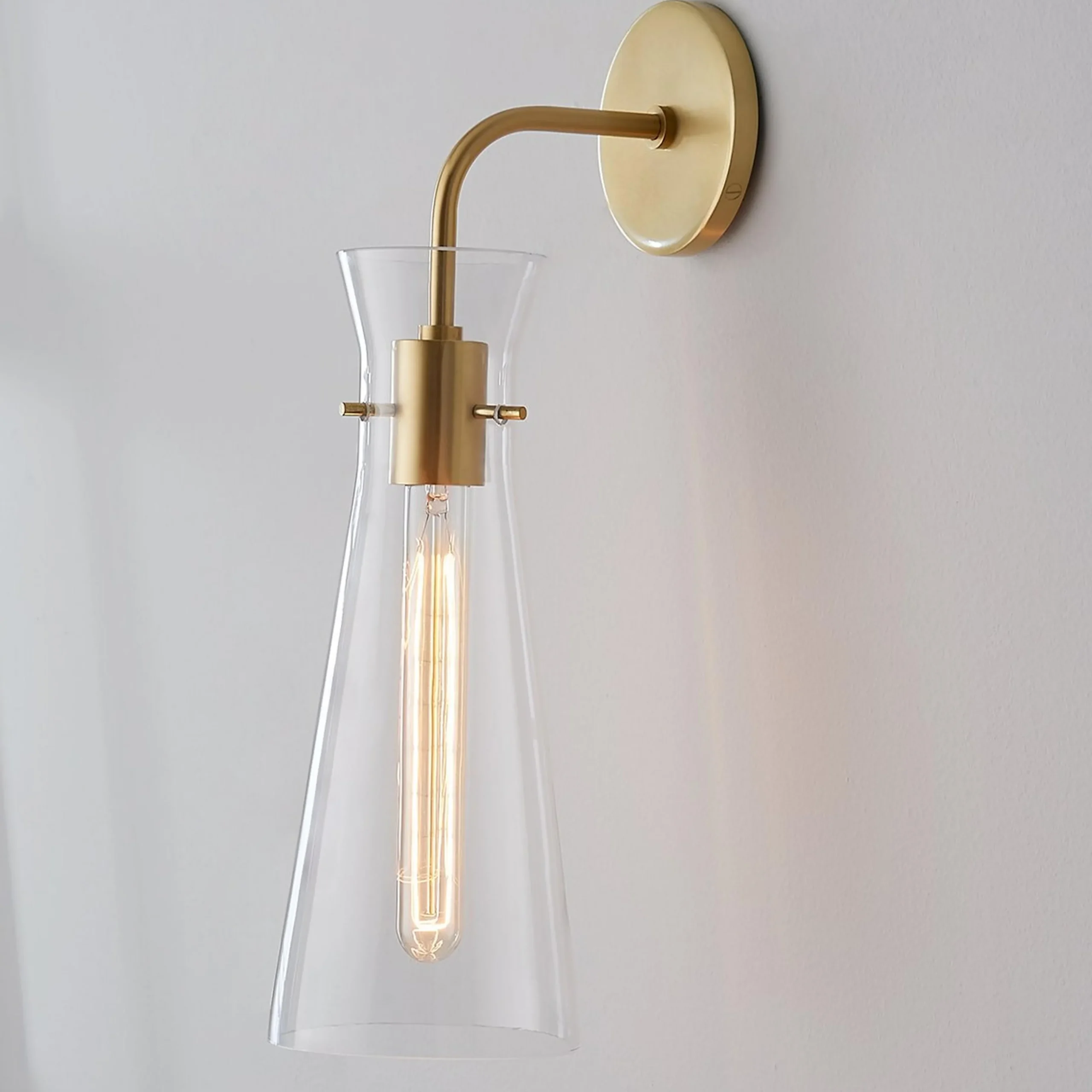 Minimalist Flare Sconce
