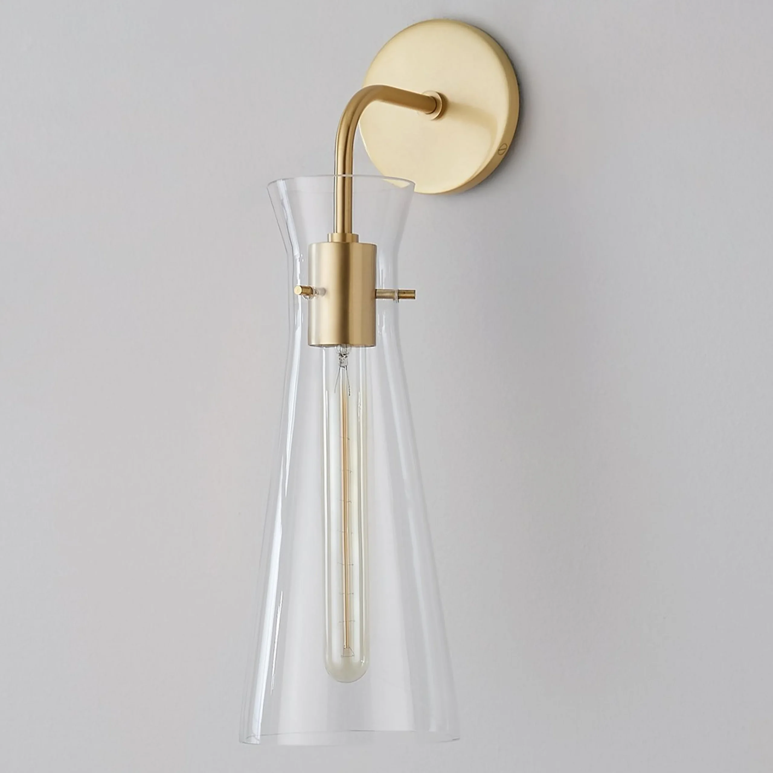 Minimalist Flare Sconce
