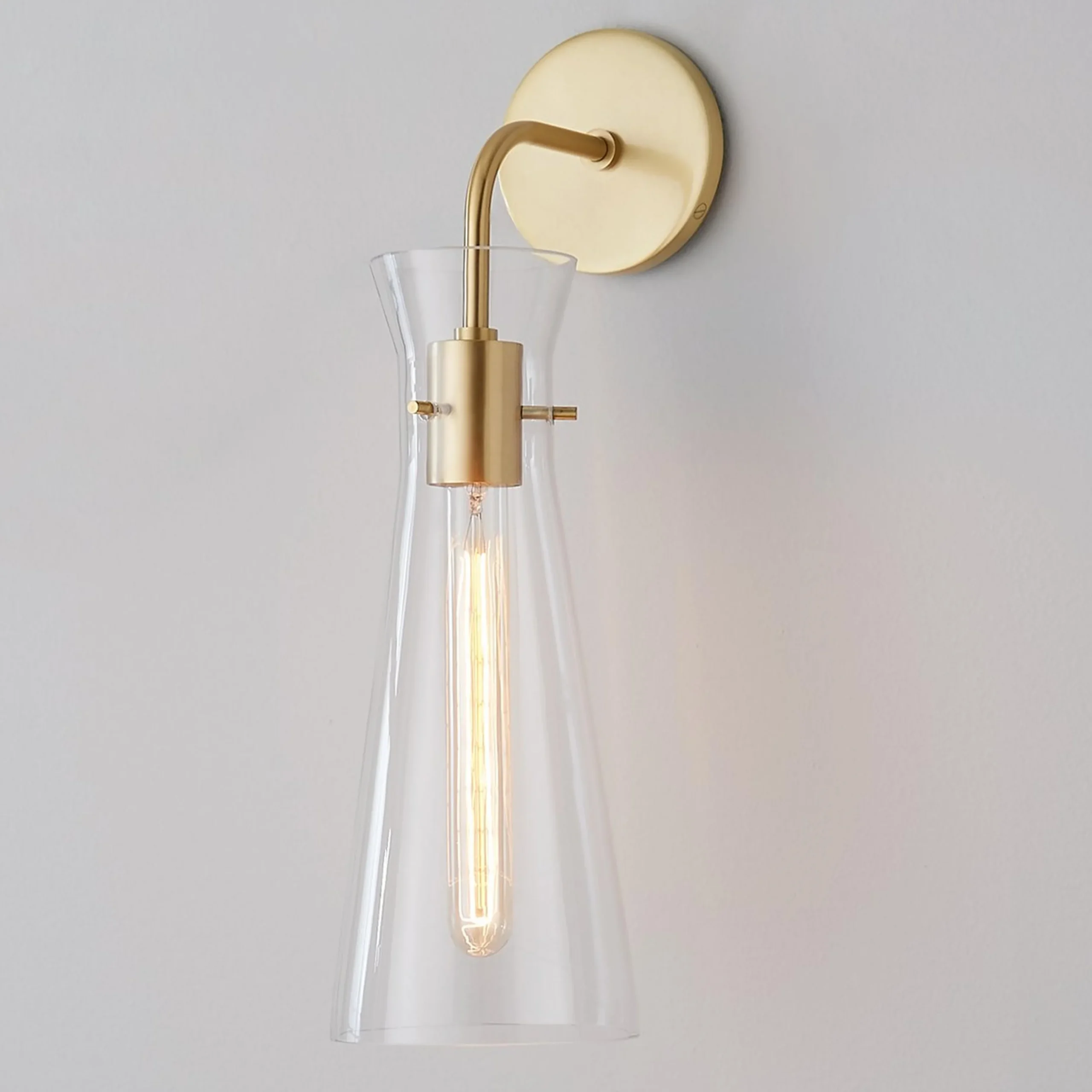 Minimalist Flare Sconce