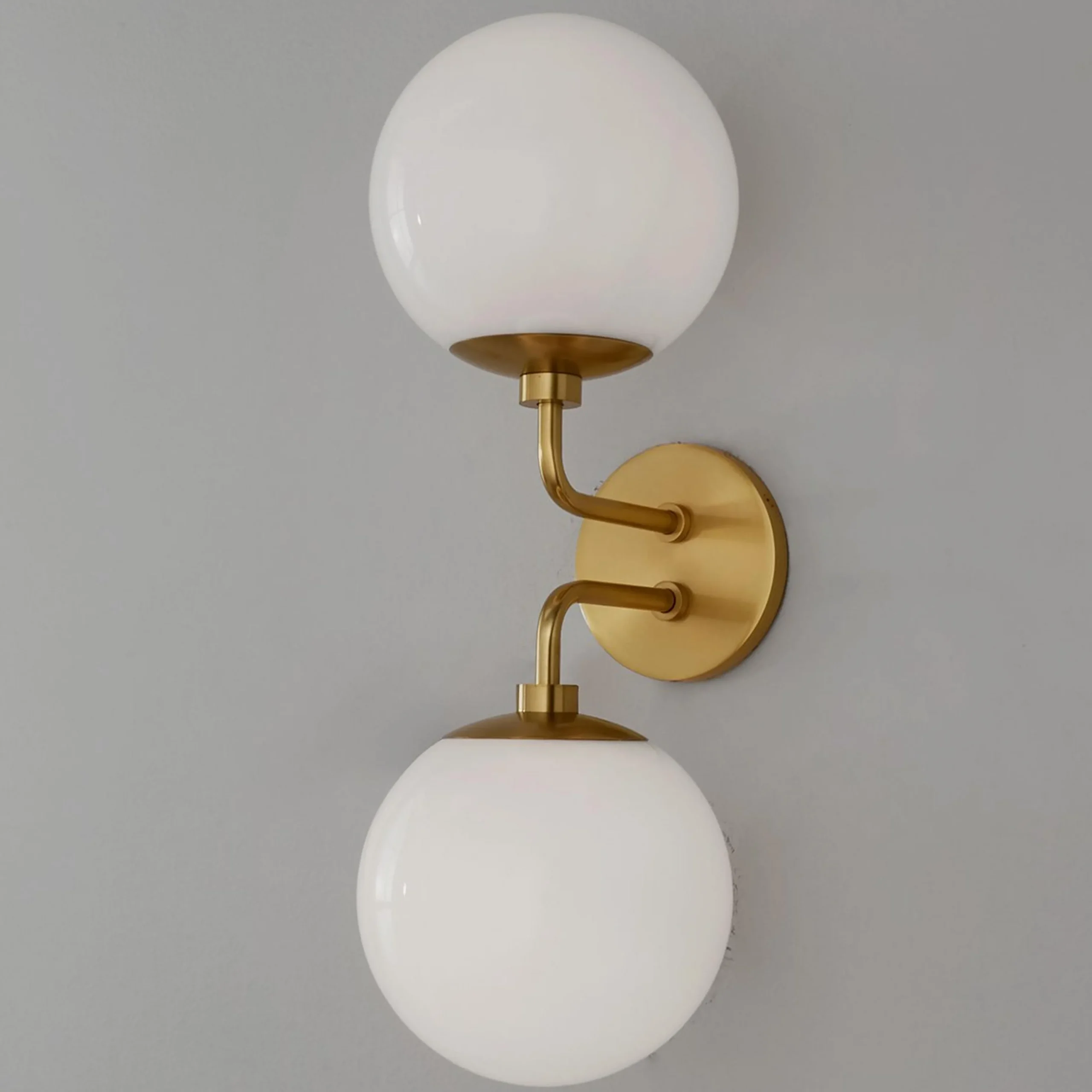 Minimalist Globe Sconce - 2 Light